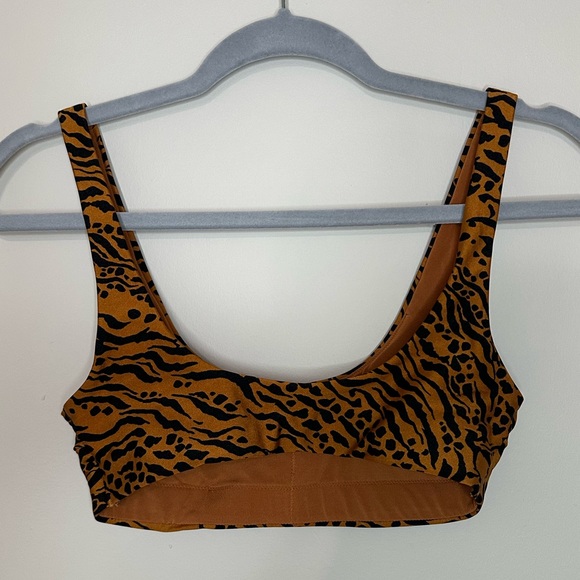 Animal print bathing suit top - Picture 4 of 4